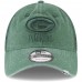 Men's Green Bay Packers New Era Green Tonal Washed Trucker 9TWENTY Adjustable Snapback Hat 2934505